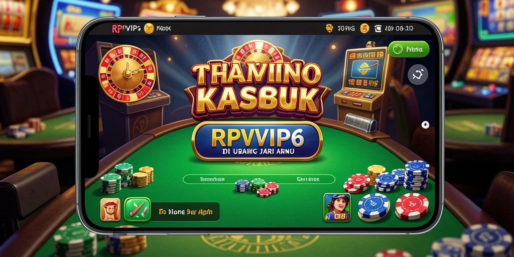 Tampilan gameplay menarik dari RPVIP6 saat bermain Kasino.