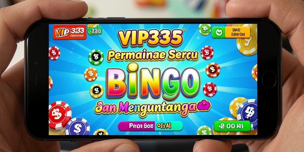 Tangkapan layar gameplay Bingo di VIP333 menampilkan keseruan bermain.