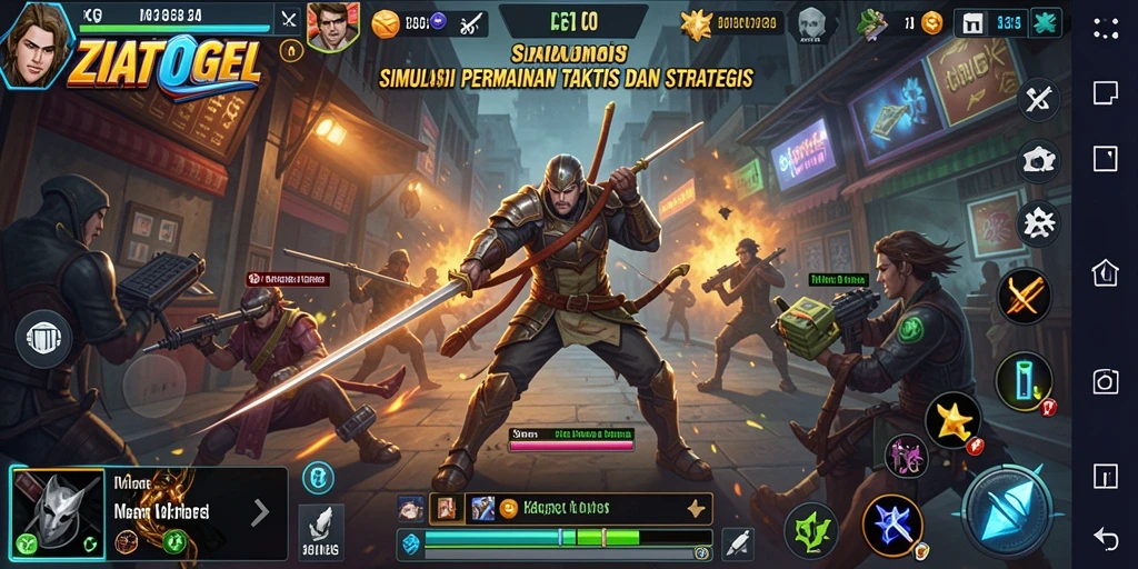 Tampilan menarik dalam gameplay ZIATOGEL yang menegangkan.
